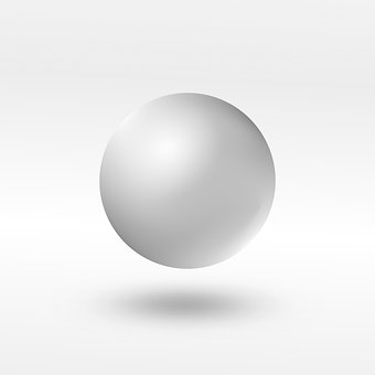 Bal, Golf, Sport, Chroom, Zilver, Metaal