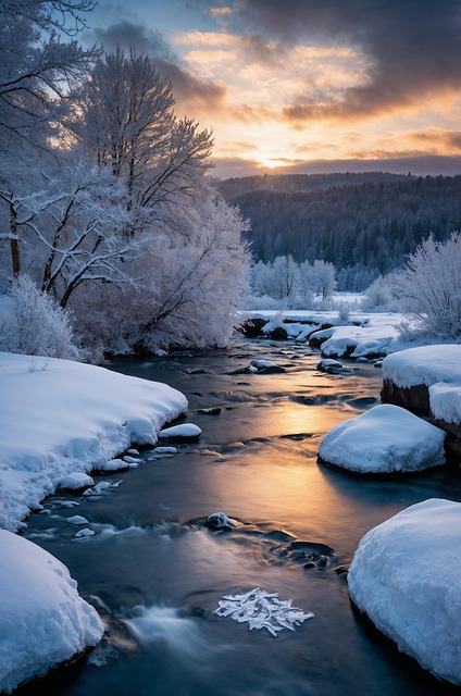Natur, Saisonal, Winter, Felsen, Kalt