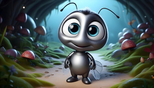 Free Ai Generated Bug illustration and picture
