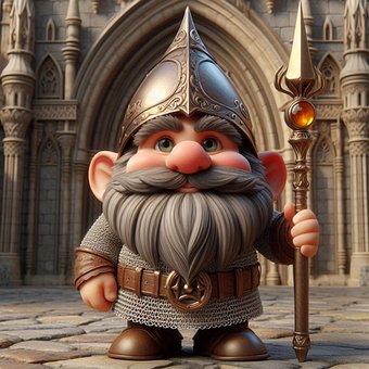 Free Ai Generated Gnome illustration and picture