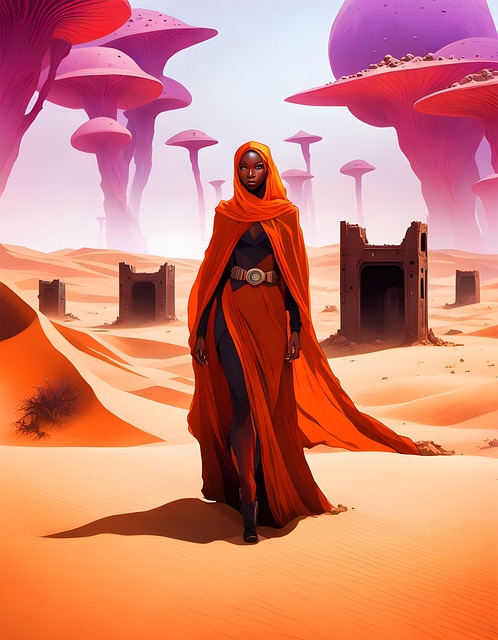 Free Ai Generated Woman illustration and picture