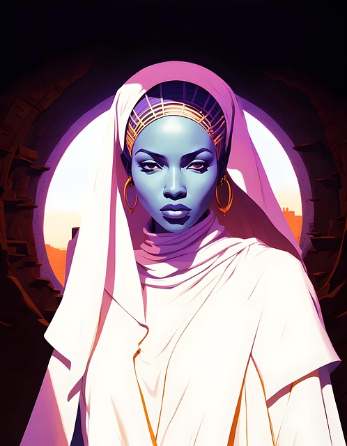 Free Ai Generated Woman illustration and picture