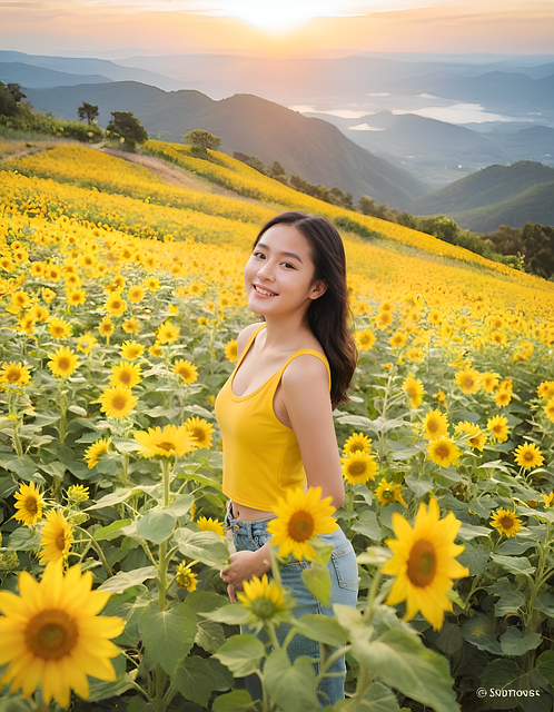 Mulher, Mulher Asiática, Natureza