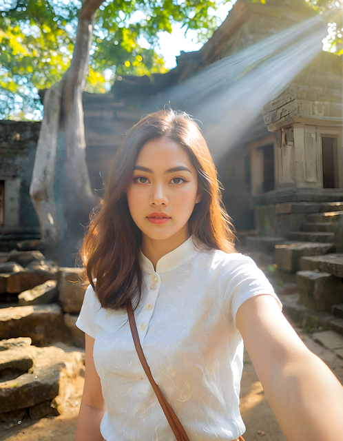 Mulher, Mulher Asiática, Natureza