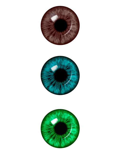 Free iris pupil eye illustration