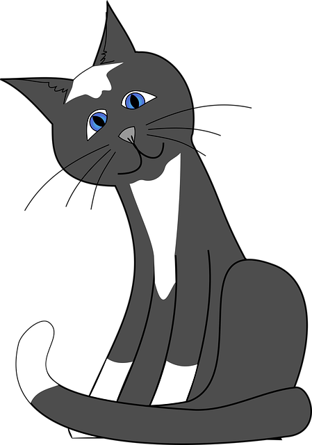 Free Cat Mittens vector and picture