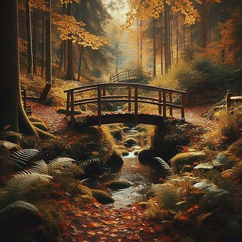 Free Bridge Nature illustration and picture