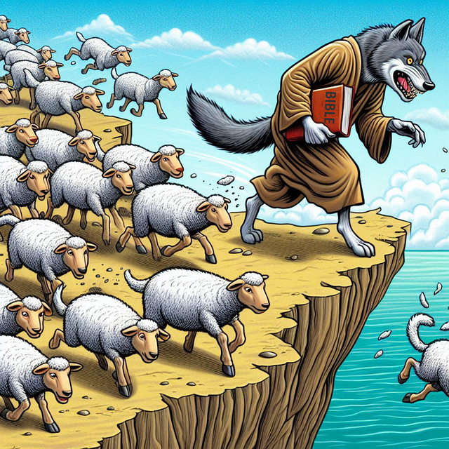 Free Wolf Sheep illustration and picture