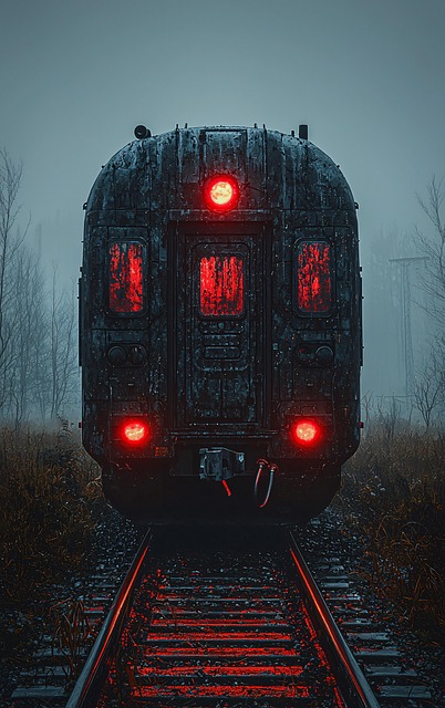 Download free HD stock image of Ai Generated Train Free ai generated train abandoned illustration