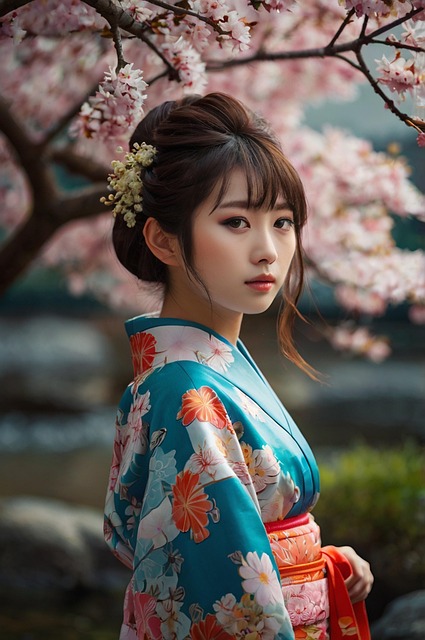 Ai Generiert, Mädchen, Japan