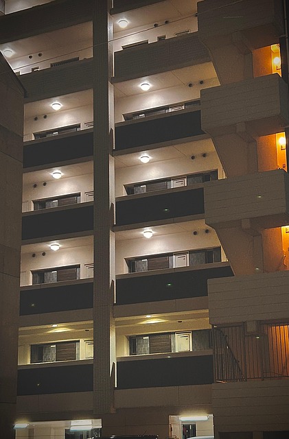 Japan, Night View, Fukuoka, Centrum