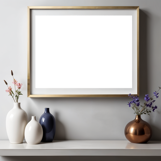 Free ai generated frame wall illustration