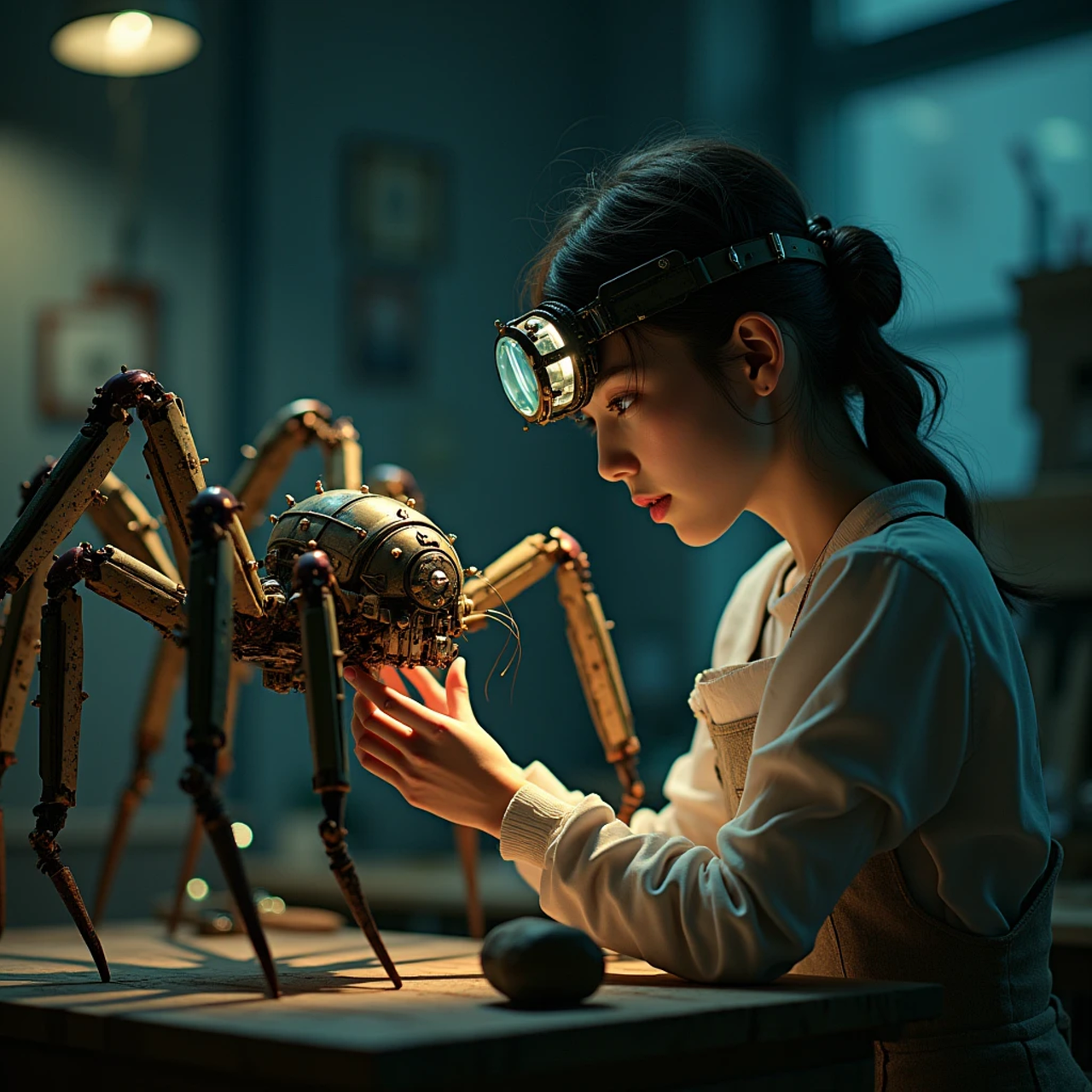 Scientists Lab Monster Download Laboratory, Repairing, Monster. Royalty-Free Stock ...