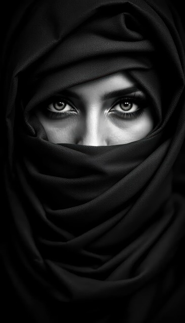 Free ai generated woman veil illustration