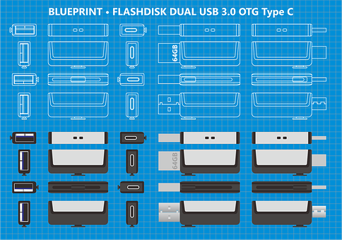 Design, Flash-Disk, Usb, Rechner, Laptop