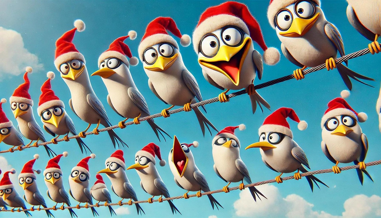 Download free HD stock image of Ai Generated Cartoon Free ai generated cartoon birds illustration