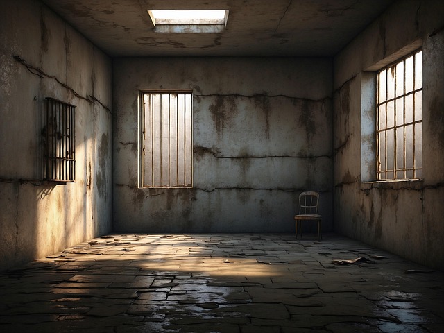 Free ai generated cell room illustration