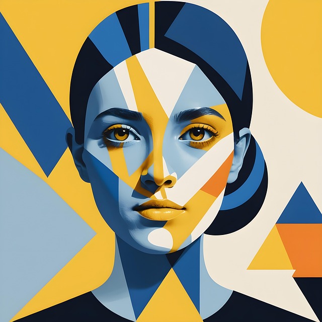 Free ai generated woman portrait illustration