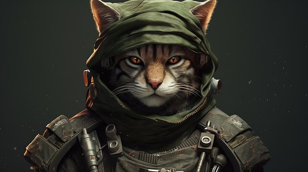 Free Ai Generated Cat illustration and picture