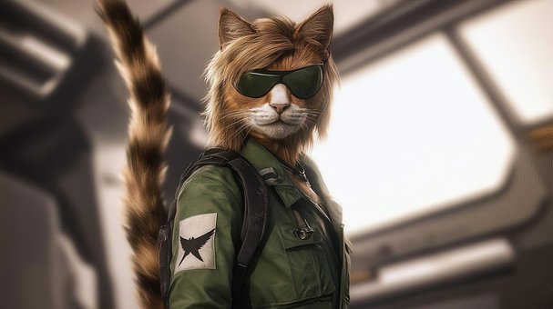 Free Ai Generated Cat illustration and picture