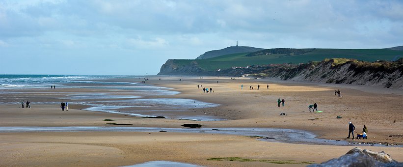 Meer, Strand, Natur, Fels, Landschaft