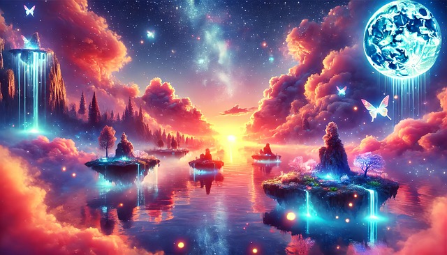 Download free HD stock image of Ai Generated Night Sky Free ai generated night sky starry sky illustration