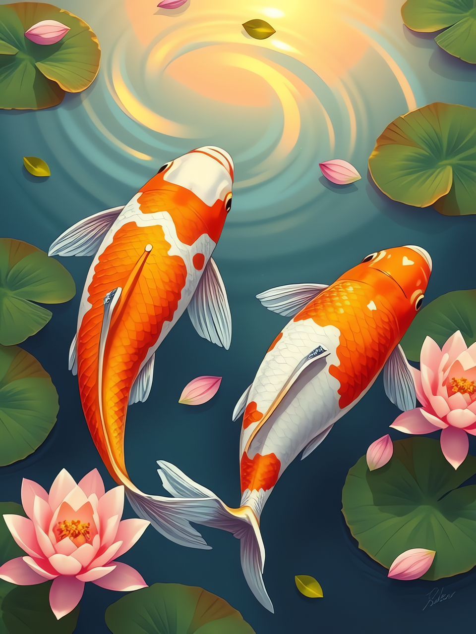 魚 鯉 池 - Pixabayの無料画像