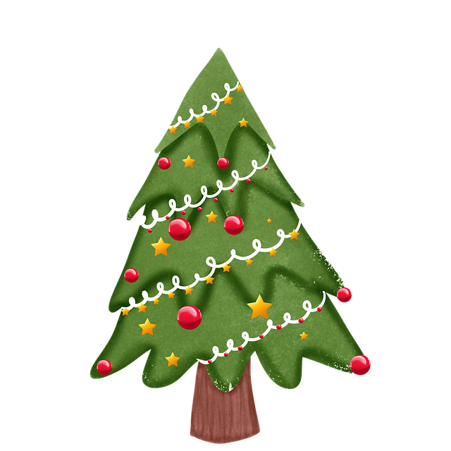 Free chirstmas santa reindeer illustration