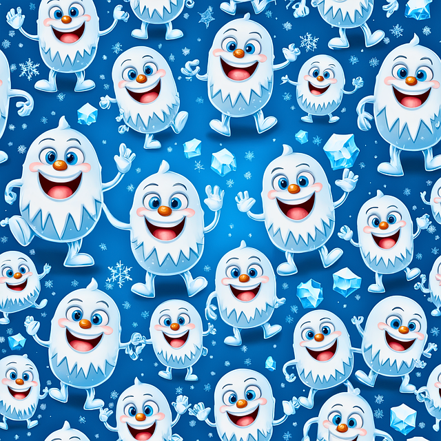 Free generated to ice rompers ice illustration