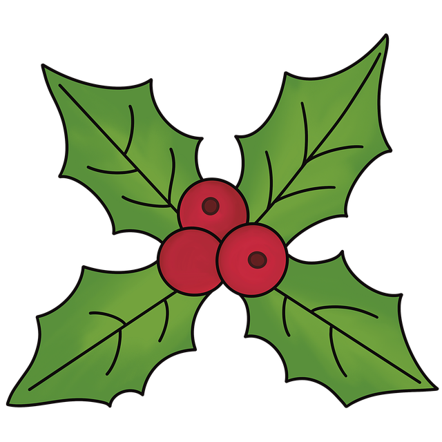 Free christmas holiday winter illustration
