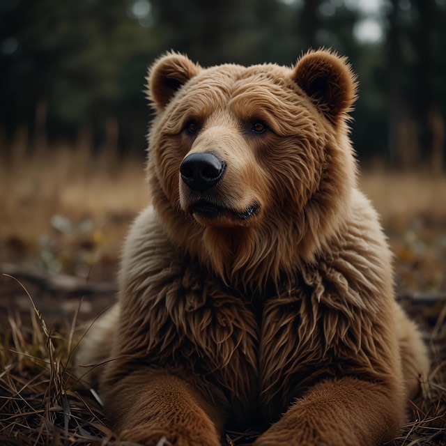 Free ai generated brown bear bear illustration