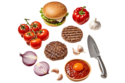 Free Burgers Food illustration and picture