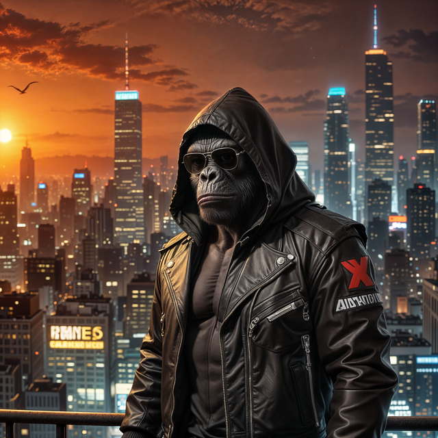Free Ai Generated Gorilla illustration and picture