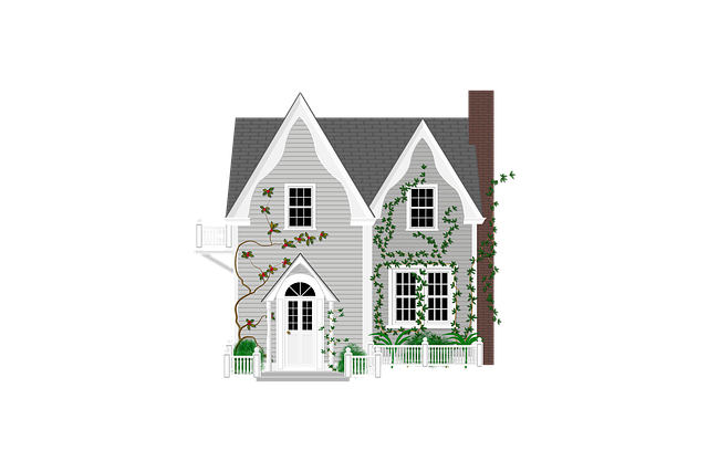 Free cottage house mansion illustration