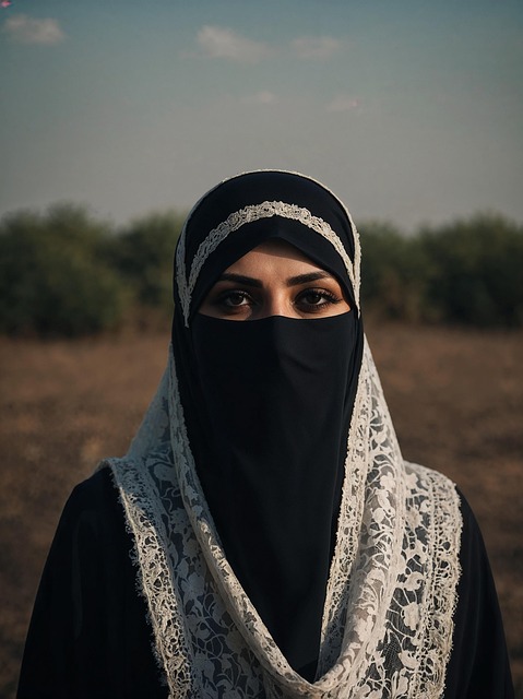 Free ai generated woman hijab illustration
