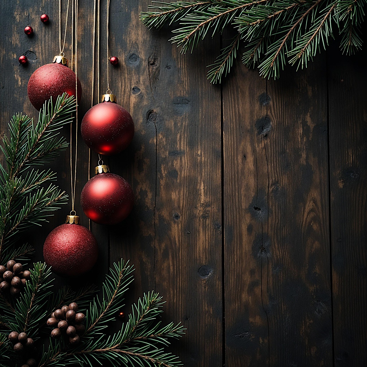 Download free HD stock image of Ai Generated Christmas Free ai generated christmas decoration illustration