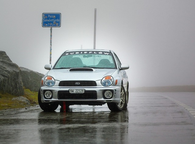 Carro, Subaru, Automóvel, Sb, Natureza