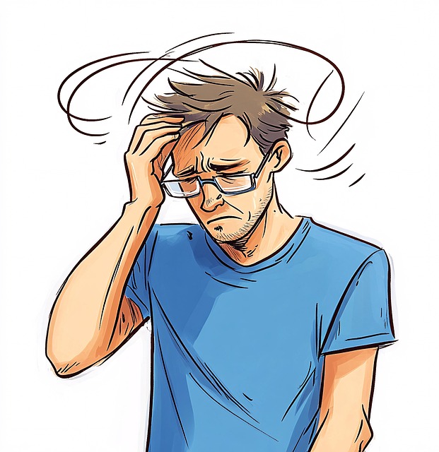 Free ai generated man thought illustration