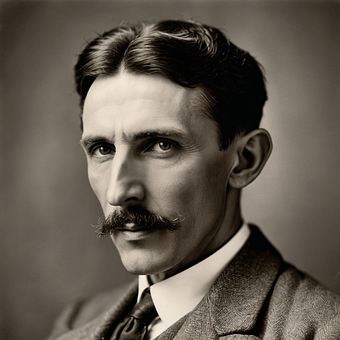 Ai Generiert, Nikolaus Tesla, Tesla