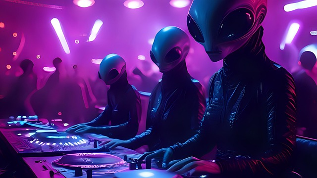 Dj, Extraterrestrische, Diskothek