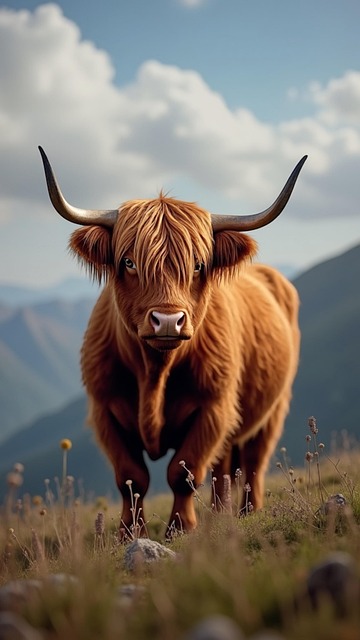 Free cow cattle animal illustration