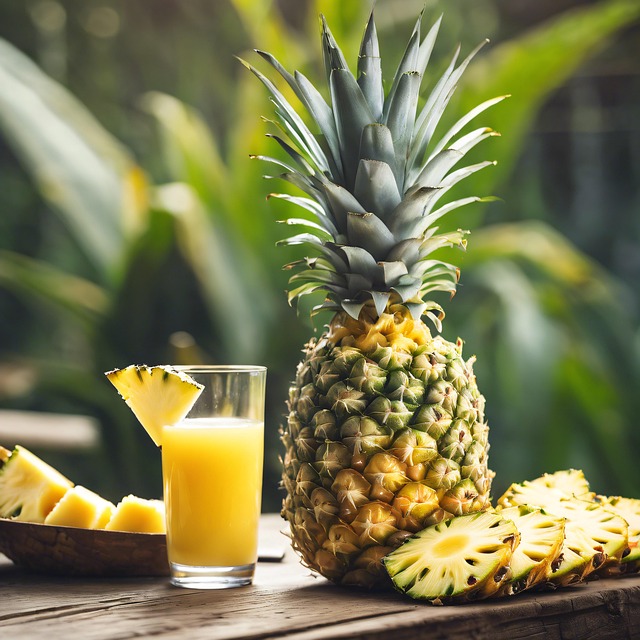 Free pineapple pineapple juice juice illustration