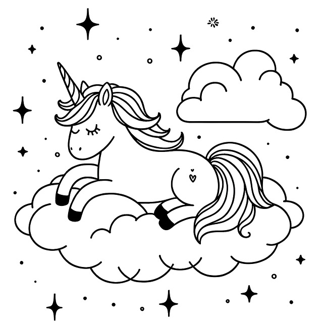 Download free HD stock image of Ai Generated Unicorn Free ai generated unicorn horn illustration