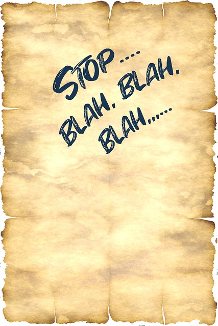 Free stop blah resolution illustration