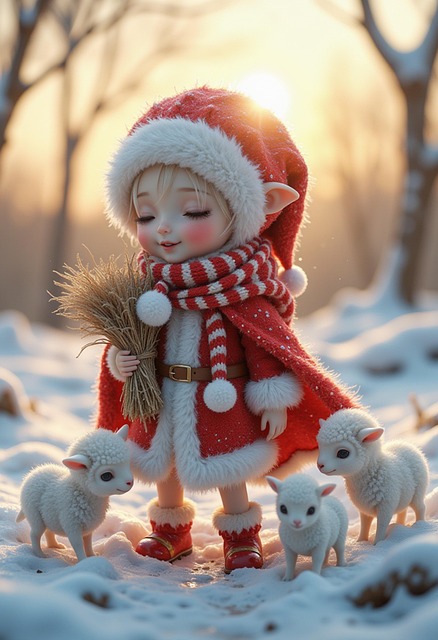 Free cute nature cartoon illustration