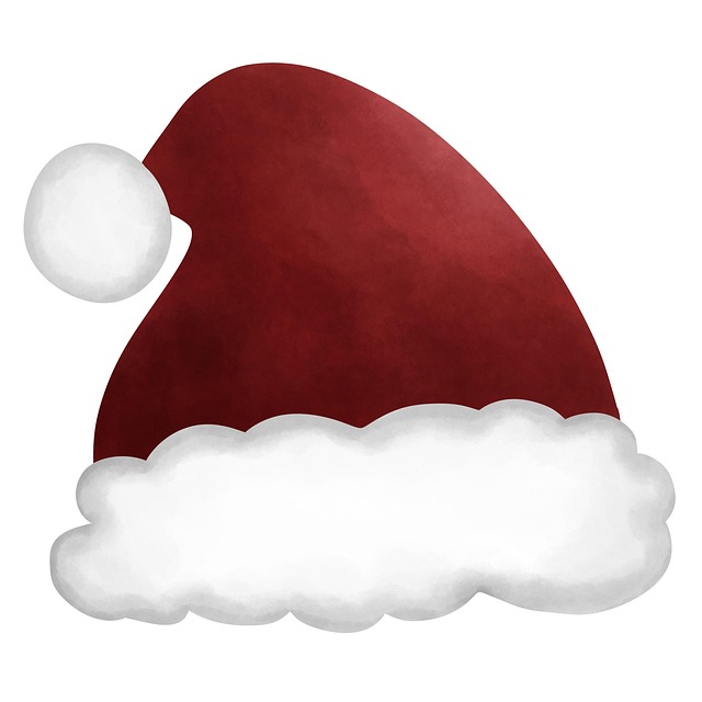 Free hat woman christmas illustration
