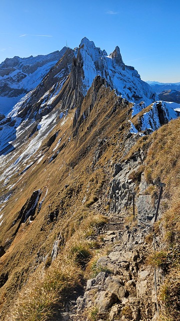 Schweiz, Alperne, Topmøde, Himmel, Sne
