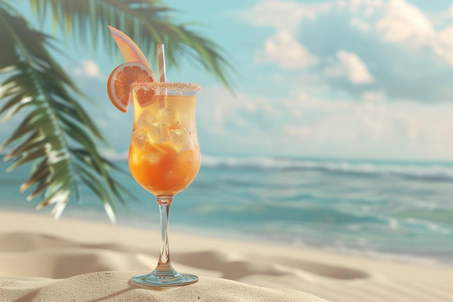 Free drink cocktail alcohol illustration