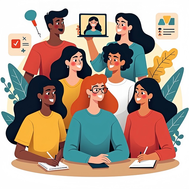 Free Ai Generated Team illustration and picture
