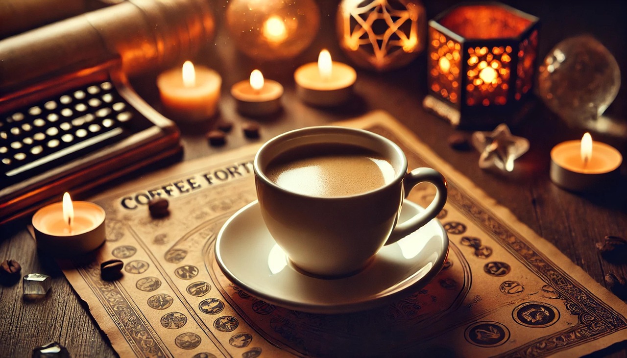 Download Coffee Reading, Fortune-Telling, Candles. Royalty-Free Stock ...